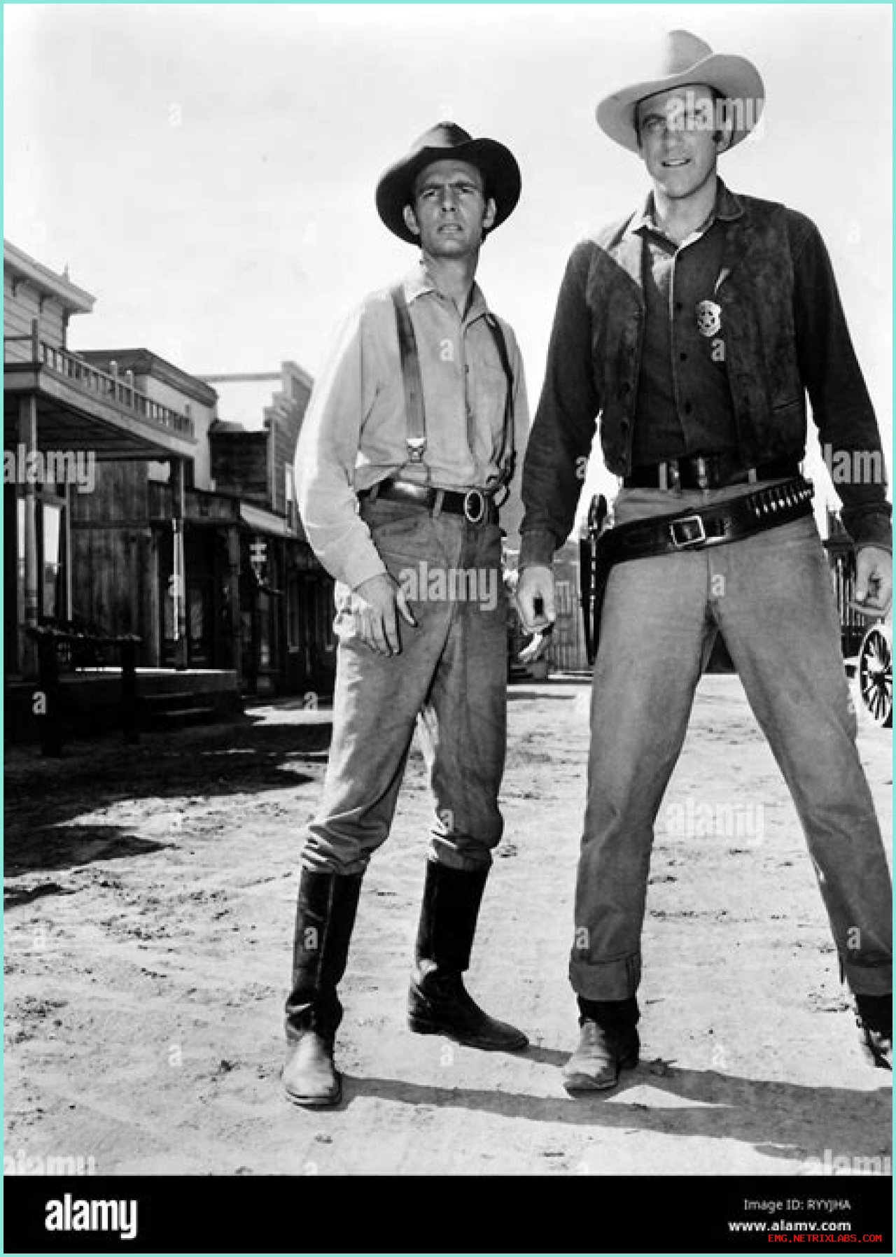 Did James Arness and Dennis Weaver get along?